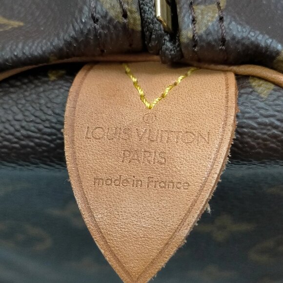 Authentic Louis Vuitton Boston Bag Keepall 50 Brown Monogram mn454-120825 - Picture 7 of 9